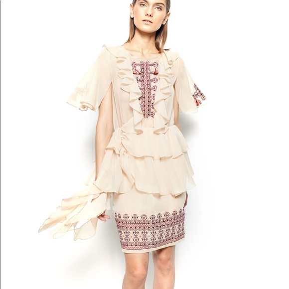 Bohemian vibes silk dress - Picture 4 of 4